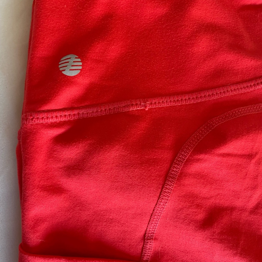 Z by Zella red 7/8 leggings